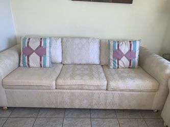 Couch with it’s Pillows