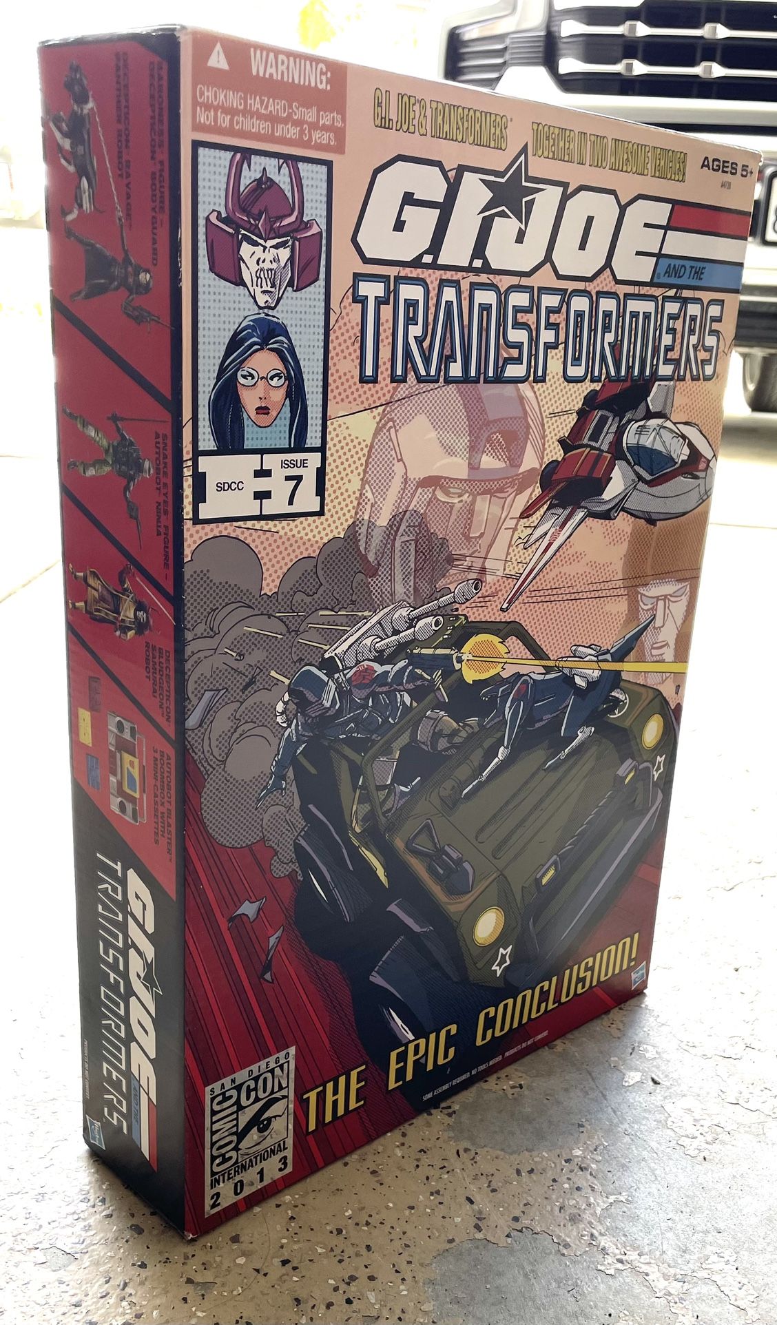 GI Joe Transformers Crossover The Epic Conclusion SDCC 2013