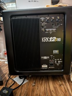 KRK 12sHO subwoofer