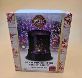 STAR PROJECTOR NIGHT LIGHT