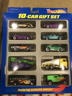 Hot wheels 10 car gift set From 1997
