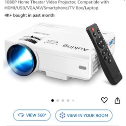 BRAND NEW WITH BOX Auking 2024 Mini Home Projector :) 