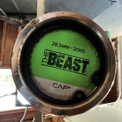 CAP barbell 20 Kg, 28.5 mm (Original custom Matt black)