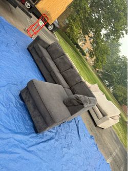 Dark Grey Sectional