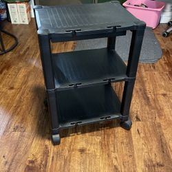 Mobile Printer Stand With Wheels