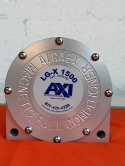 AXI Algae-X LG-X 1500 Magnetic Fuel Conditioner Marine Diesel Engine NEW NOS