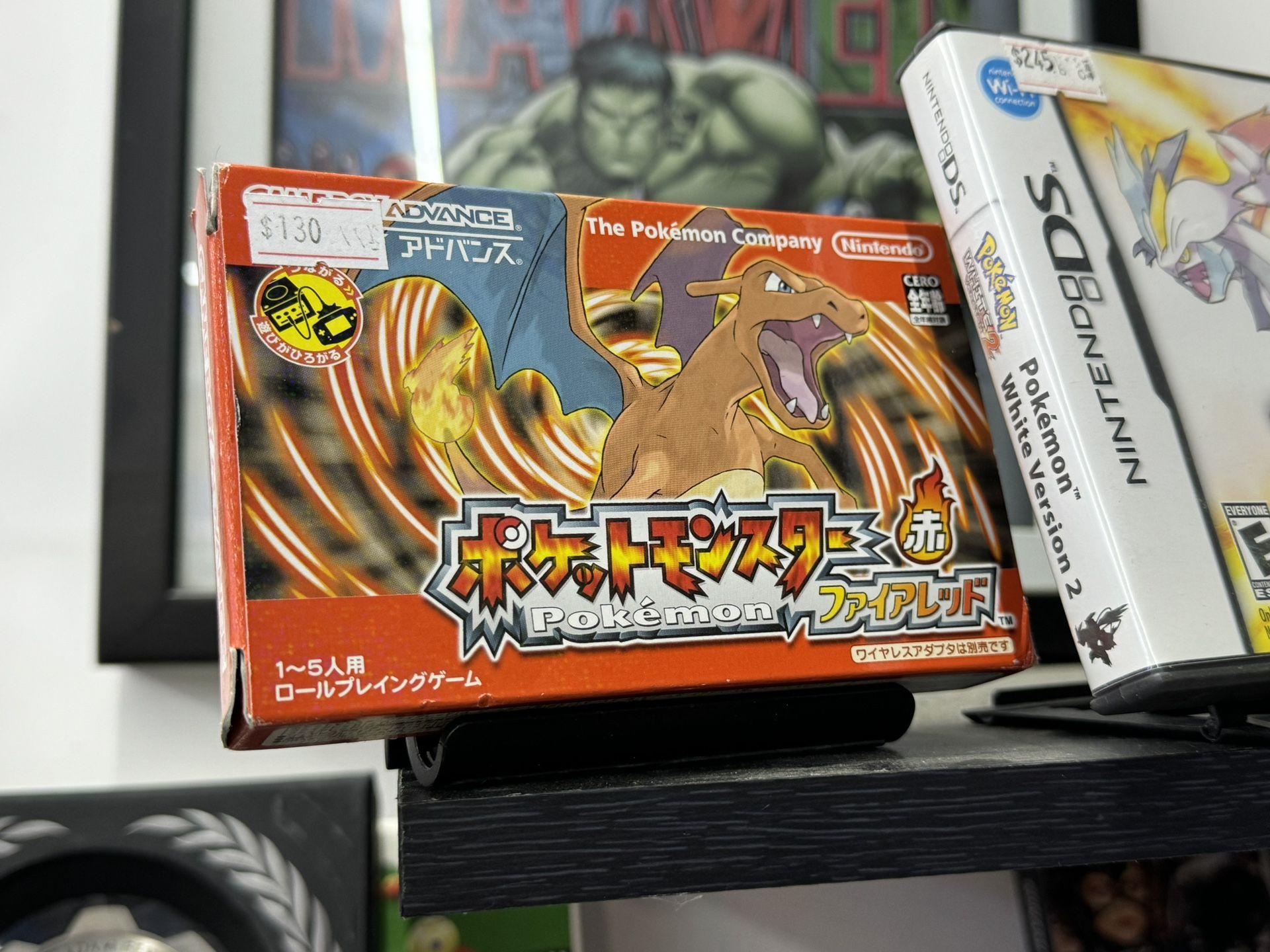 Pokemon FireRed Version - Japanese OEM CIB