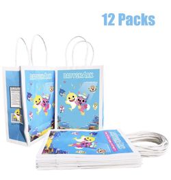 12 Baby shark bags