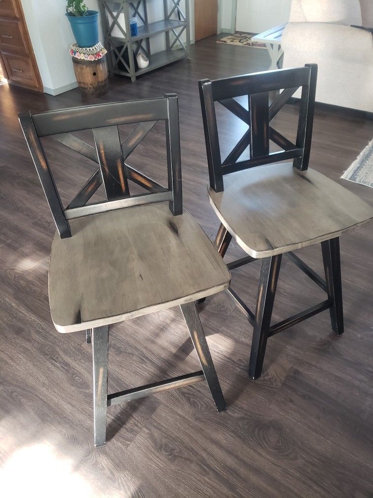 Solid Wood Barstools 