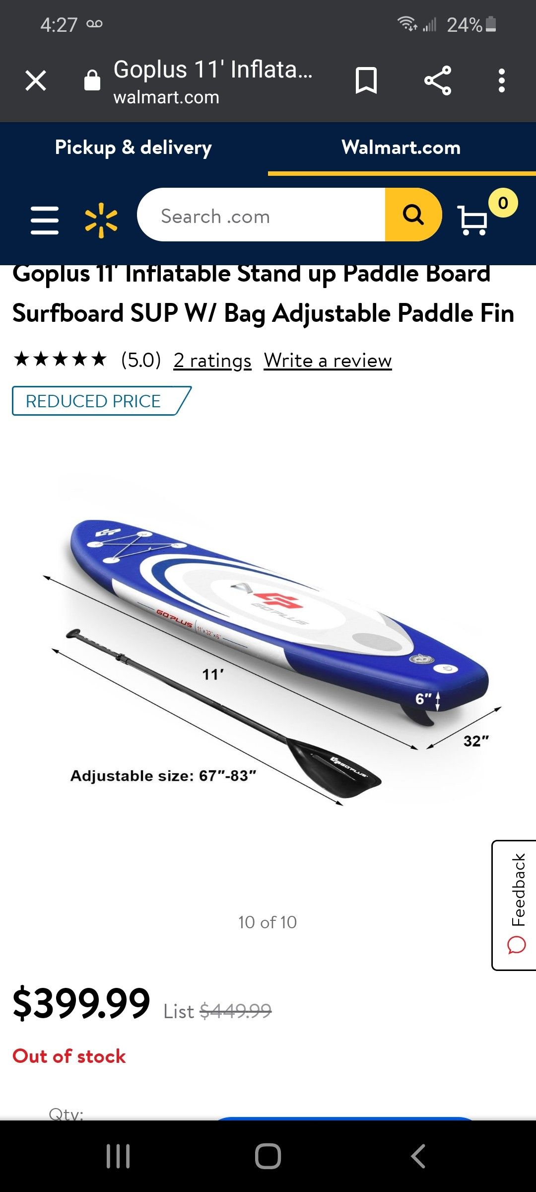 Paddle Board Surfboard