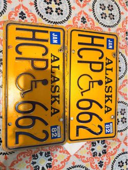 Alaska plates