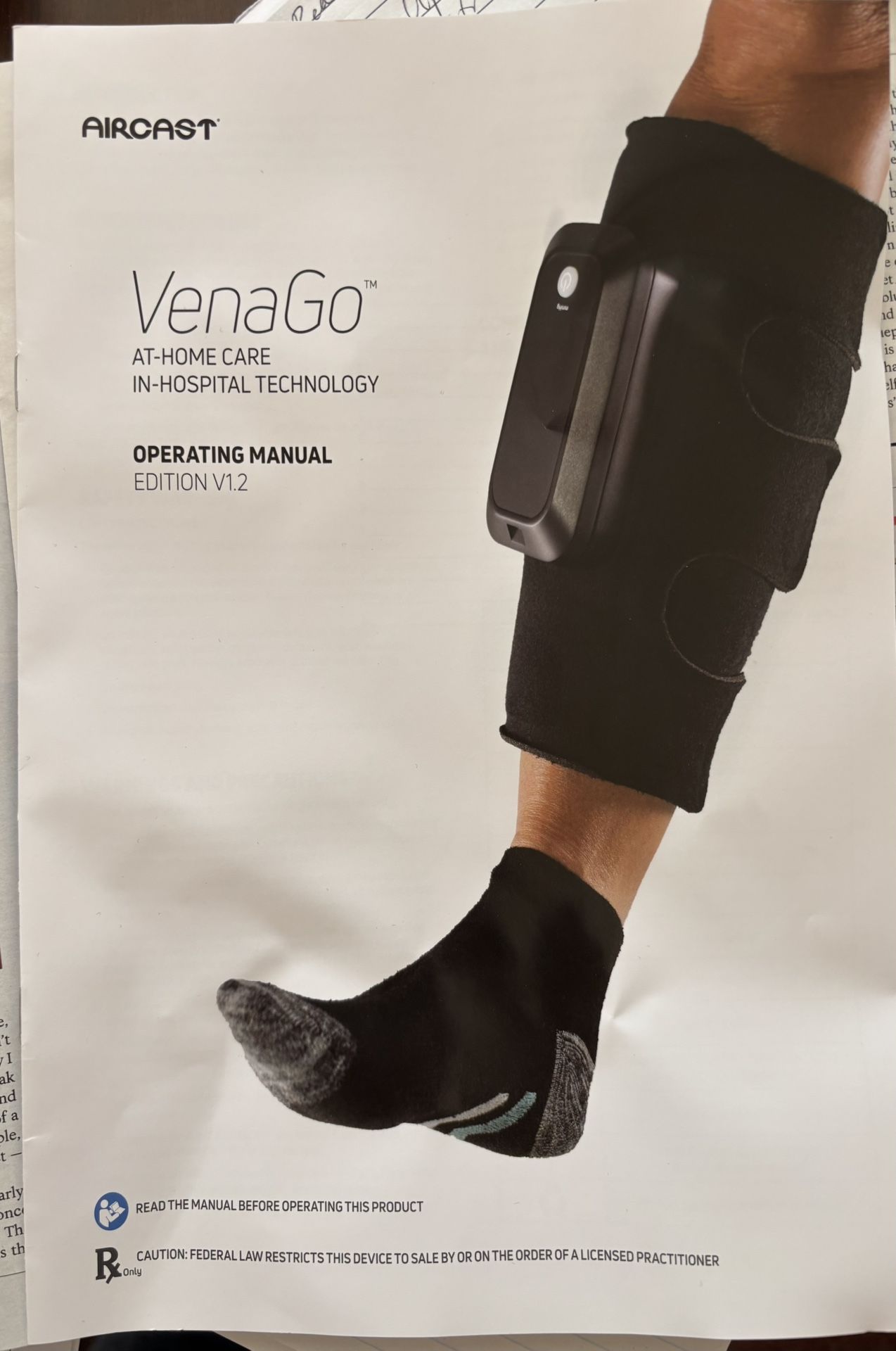 VenaGo Intermittent Pneumatic Compression Device