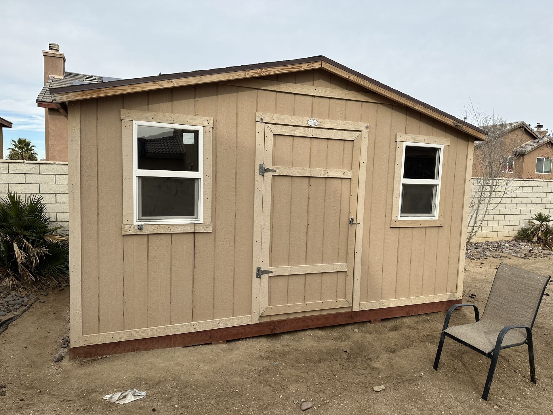 8x16 Wood Shed From Shed World