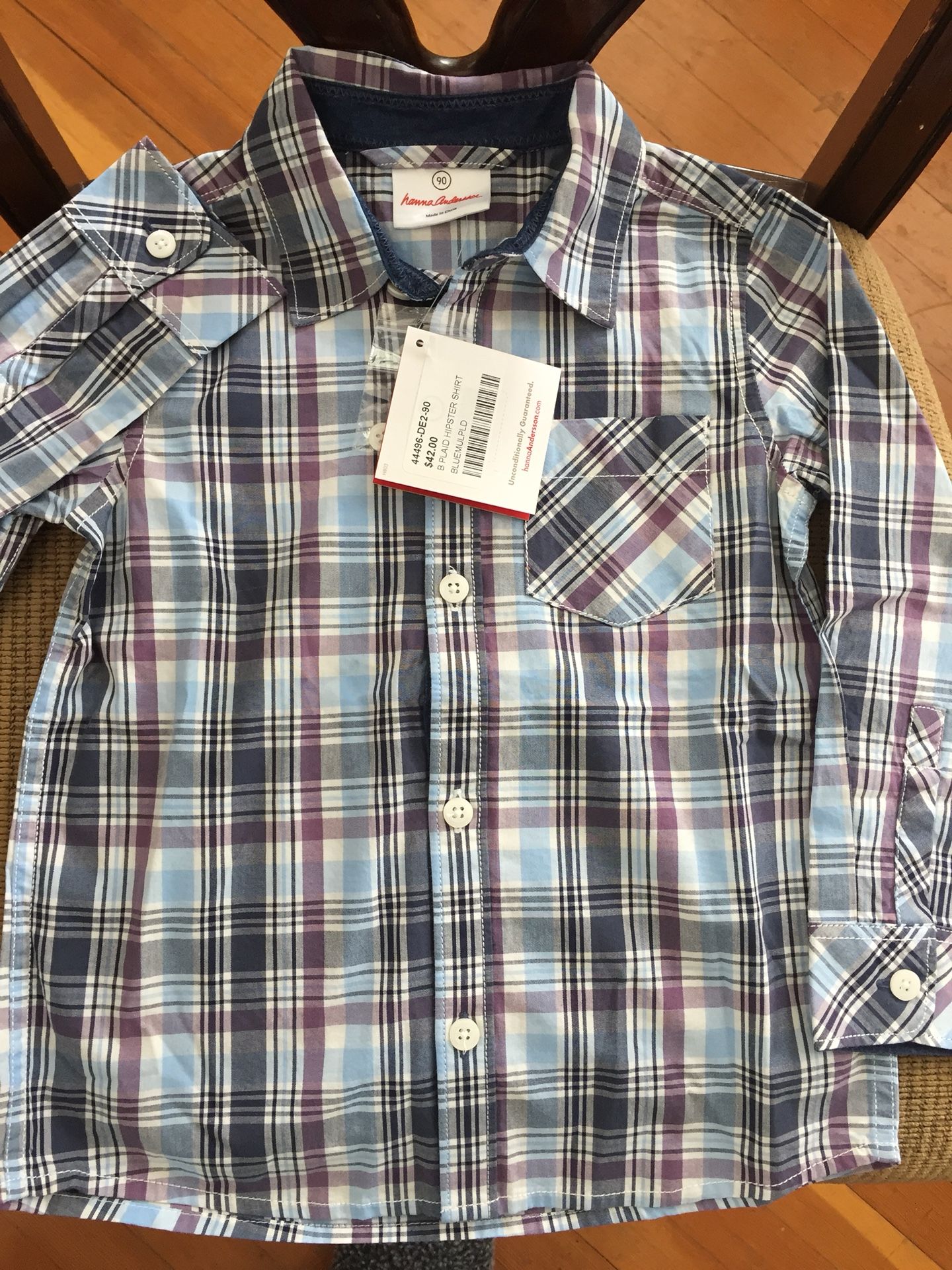 Hanna Andersson shirt size 90
