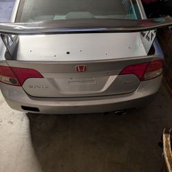07-11 Civic Si Sedan Wing 