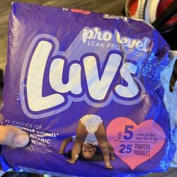 Luvs Diapers - Open Bag *17