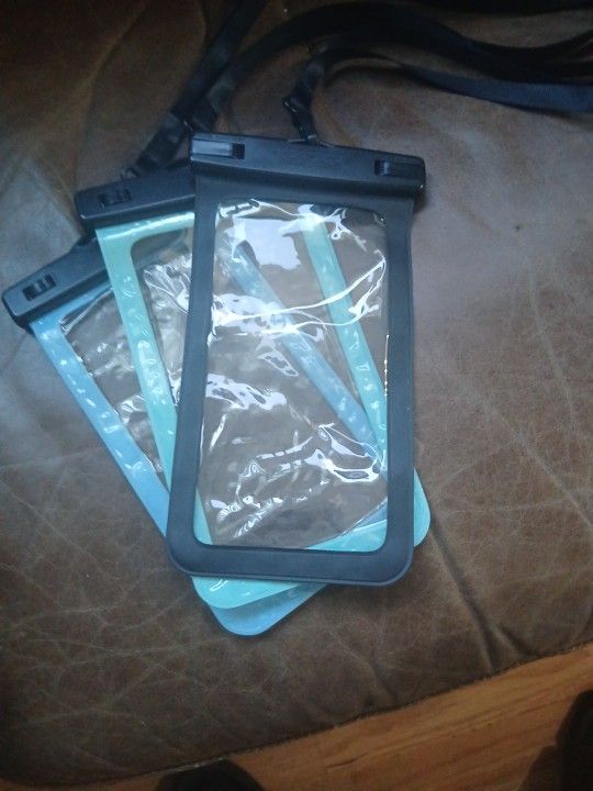 3 Pack WATER Proof Phone Cases