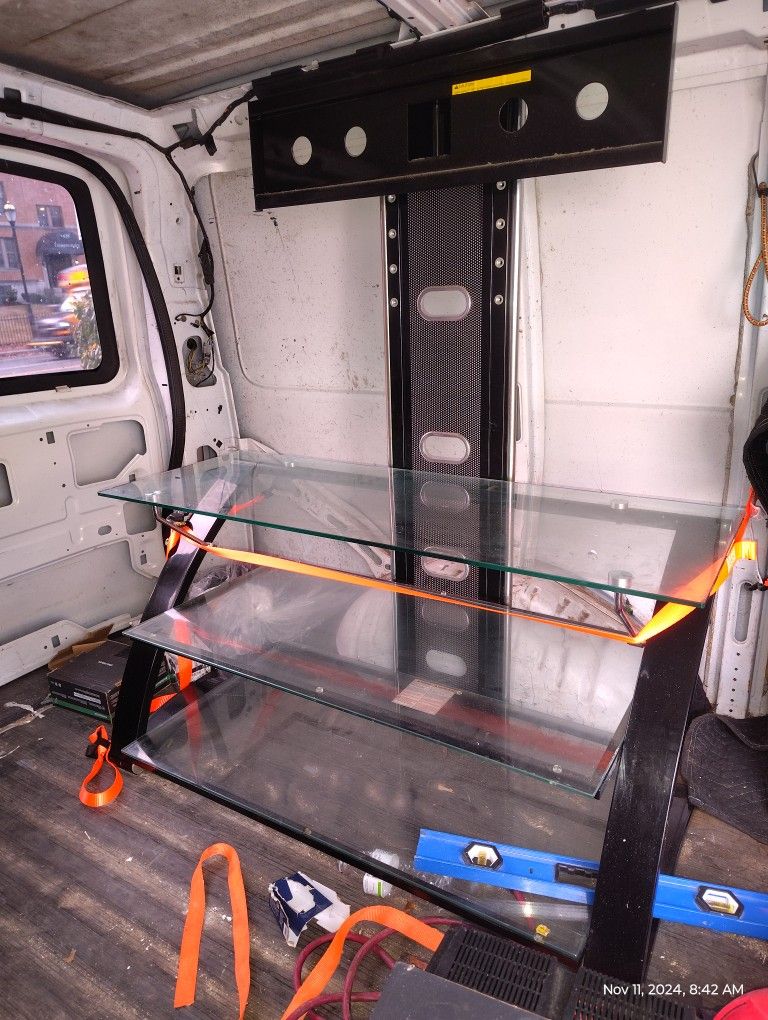 42 Inch Vizio TV With TV Stand And Surround Sound