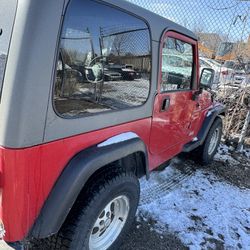 Jeep Wrangler TJ Part Out 
