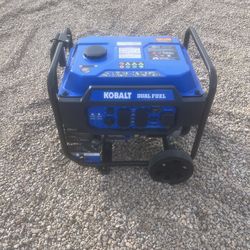 KOBALT 6830/5500 watt duel fuel Generator