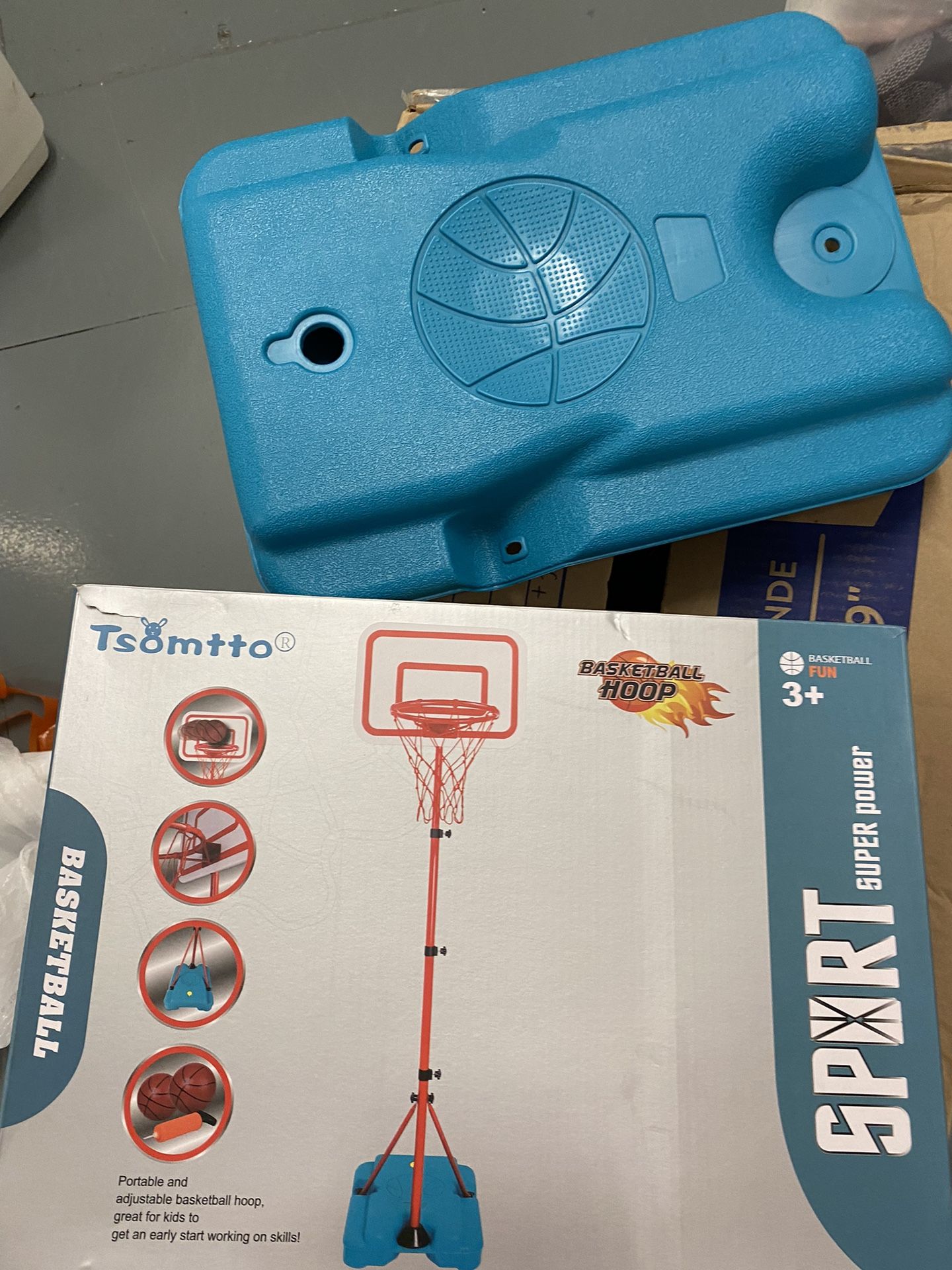 Basketball Hoop Set For Kids 