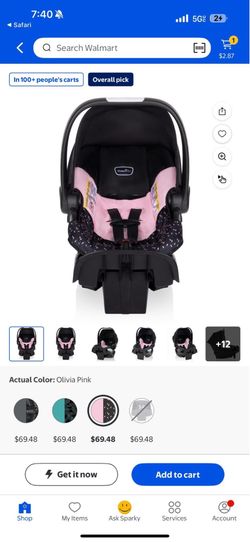 Evenflo nurturemax car seat brand new