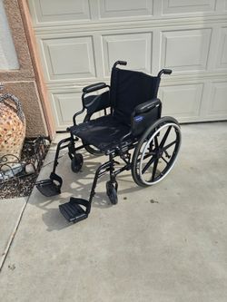 Invacare 20inch Wheel Chair With Wheelie Safety Bars... 120 price drop 80 Firm no less See Pictures For Details Specs Sx5