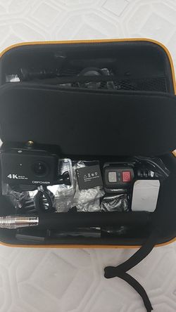 Digipower gopro style camera and accessories