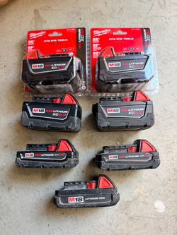 Milwaukee batteries