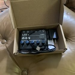 LZSIG LHA1 4 Channel Line stereo Headphone Amplifier in the box  