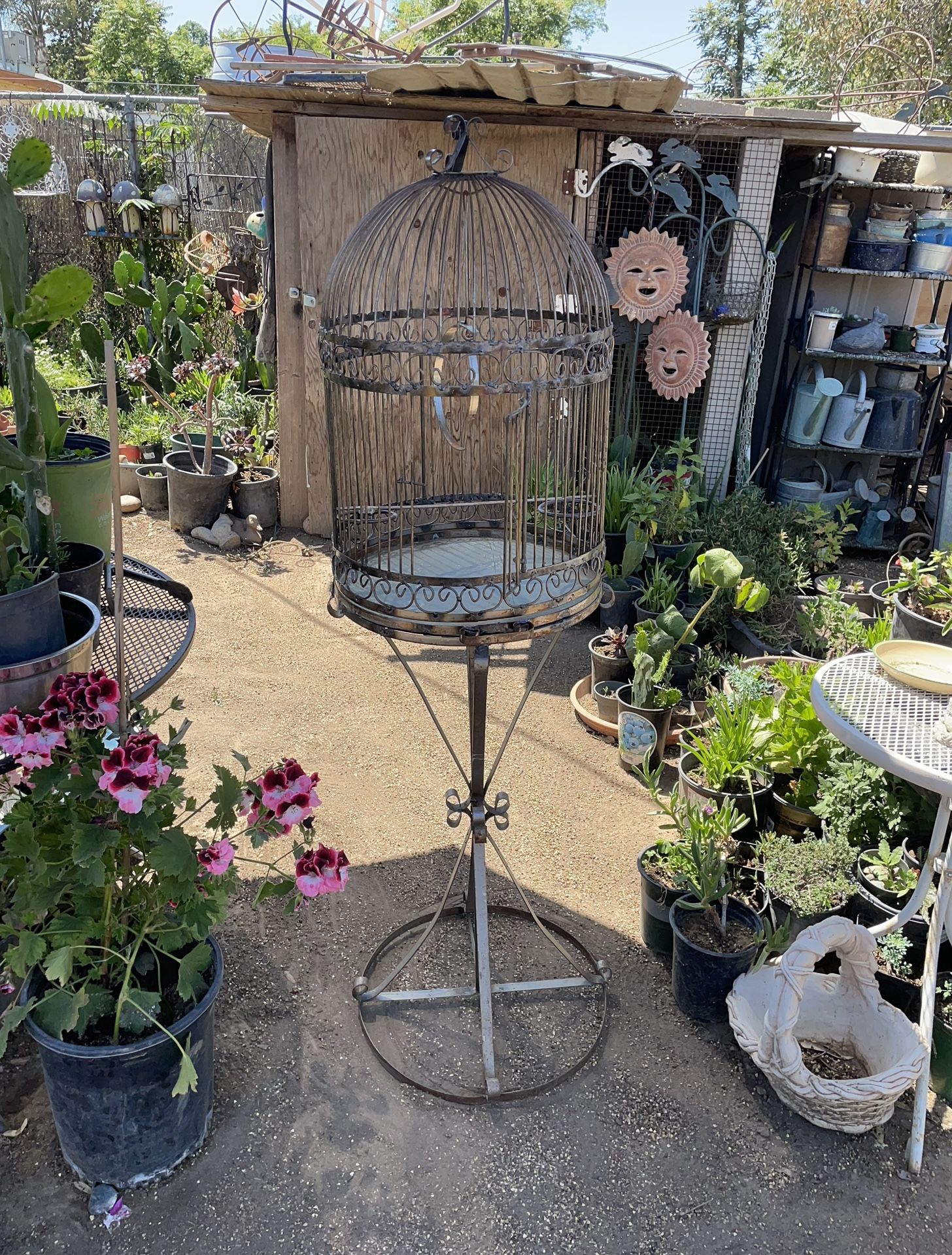 Large Metal Bird Cage