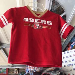 49ers Kids Jersey Size 3 T