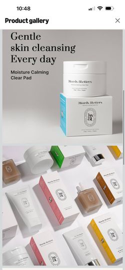 3W8L] Moisture Calming Clear Pads 70 counts