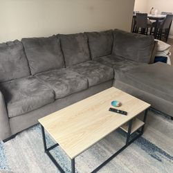Grey Sectional Couch