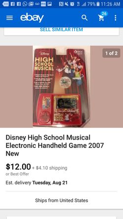 High School Musical Disney item 05115