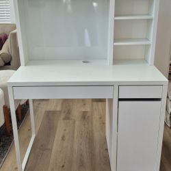 MICKE IKEA DESK W/ Hutch