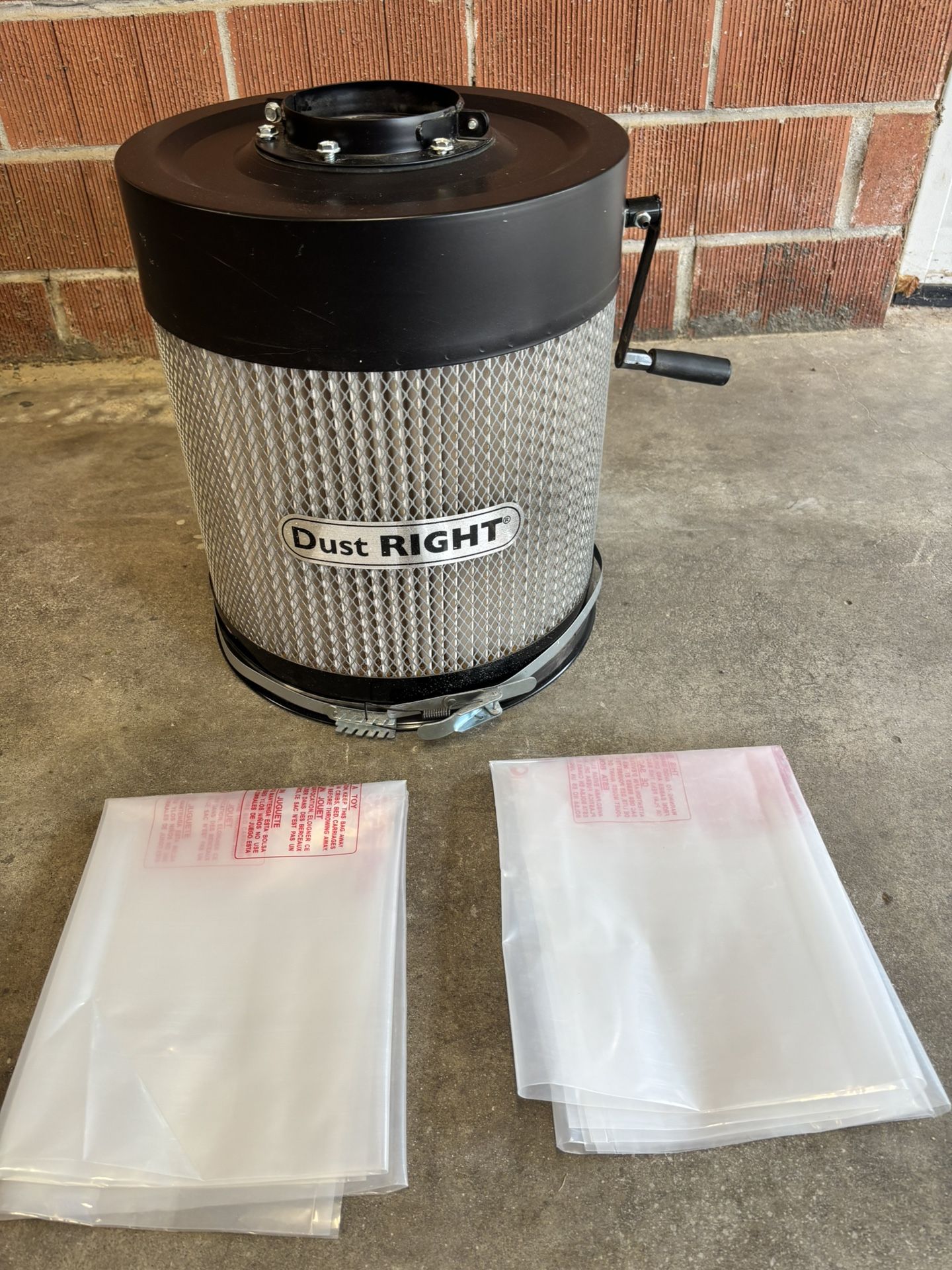 Dust Right 650 Cfm Dust Collector Canister Filter