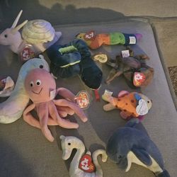 Aquatic Beanie Babies Ty