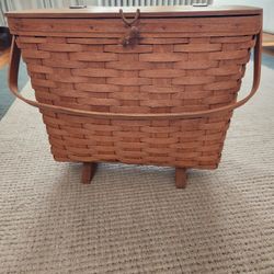 Longaberger Sewing Basket