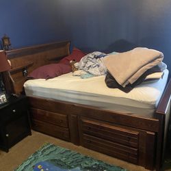 Full Size Bed Frame With twin