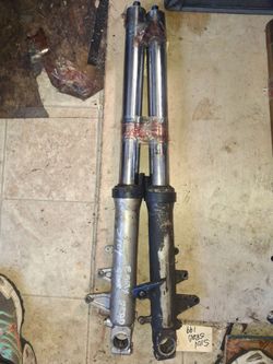 Suzuki 96-99 GSXR 750 97-00 GSXR 600 SRAD Front Forks Suspension Shocks Standard
