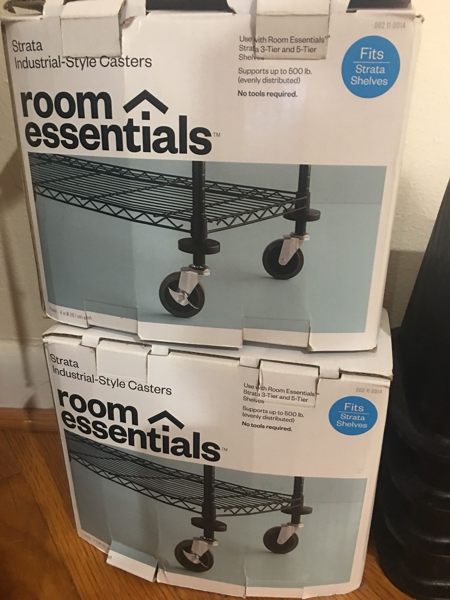 New Target Room Essentials Casters for Shelves