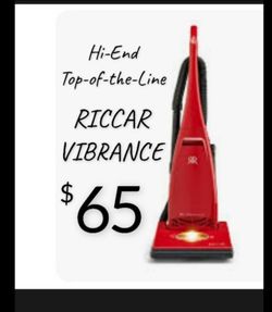 High-End, Top-of-the-Line Riccar Vibrance Vacuum