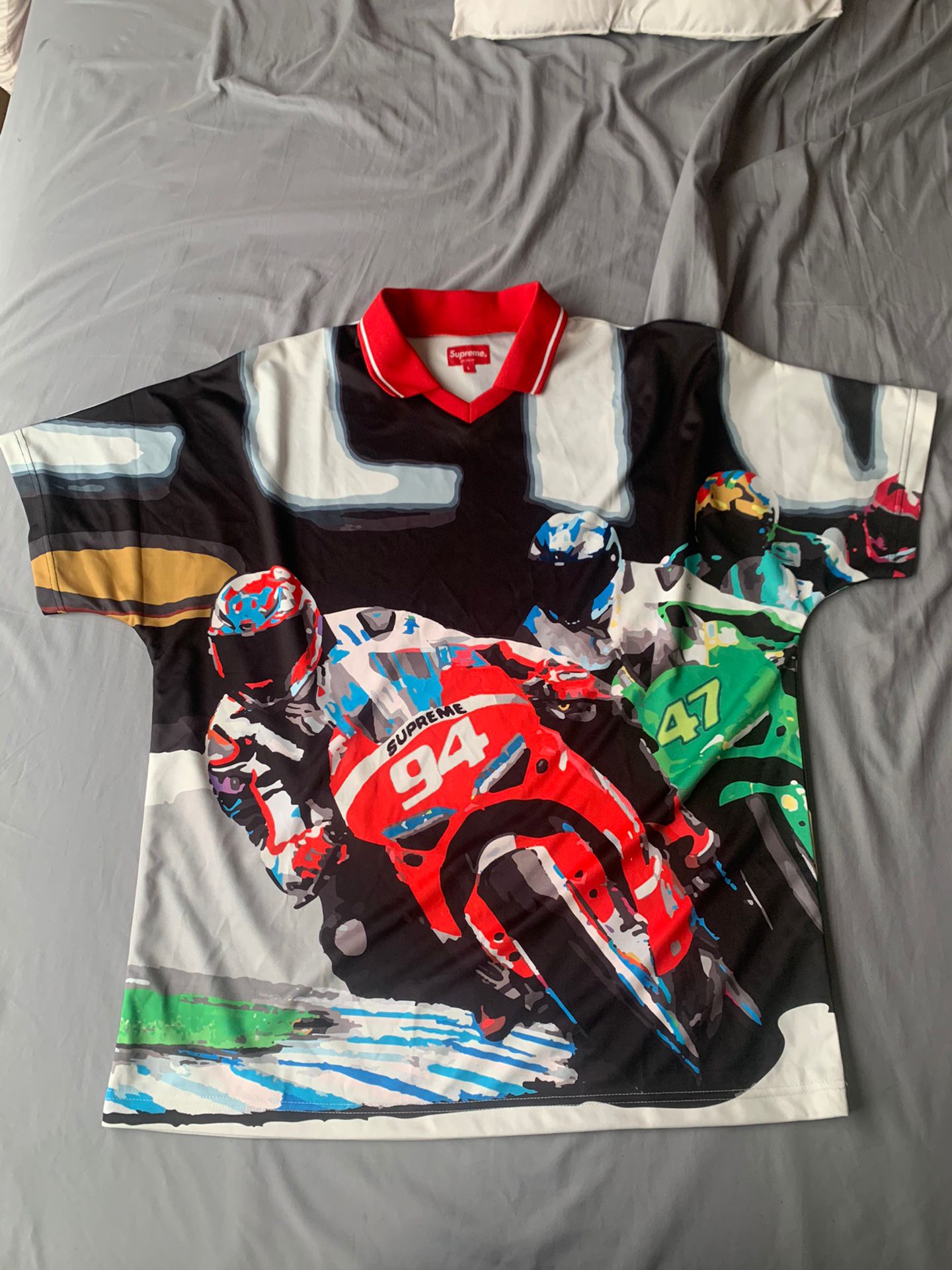 Supreme Racing Soccer Jersey Multicolor