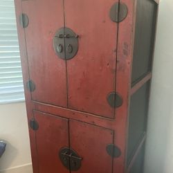 Antique Asian  Cabinet - From The Liao Collection Phila 