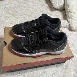 Jordan Retro 11 Breds Low Size 7 (GS) 