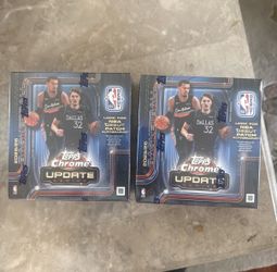 2025/26 Topps Chrome Update Series Basketball MEGA BOX