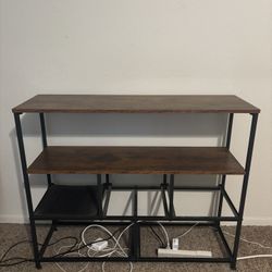 TV stand w/ Book Shelf