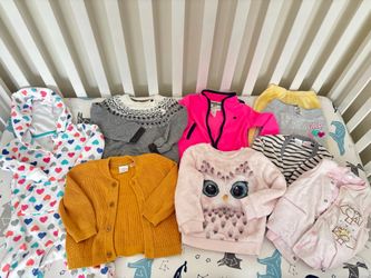 18M baby girl winter clothes lot