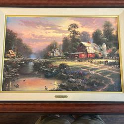 Sunset Of Riverbend Farm